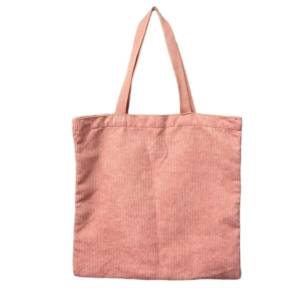 Old Navy Pink Corduroy Medium Size Tote Bag